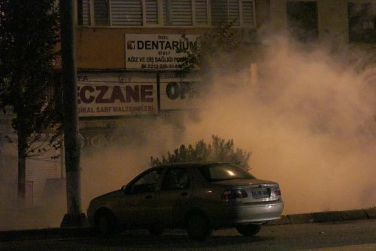 Okmeydanı ve Dolapdere\'de Kobani Gerginliği