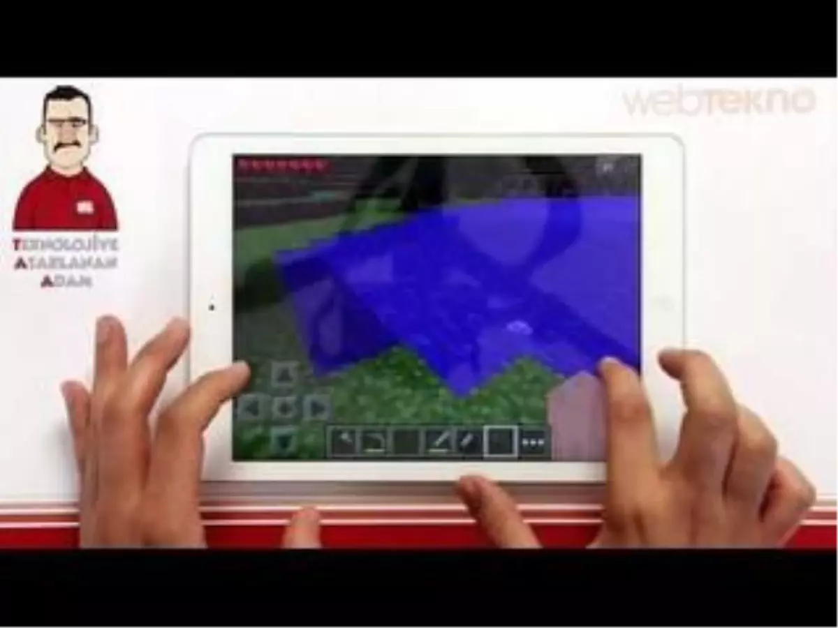 Teknolojiye Atarlanan Adam - Minecraft Pocket Edition