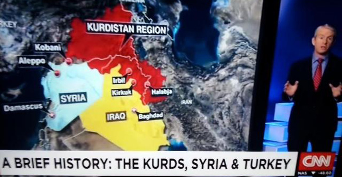 ABD'deki Türklerden CNN'e Harita Tepkisi