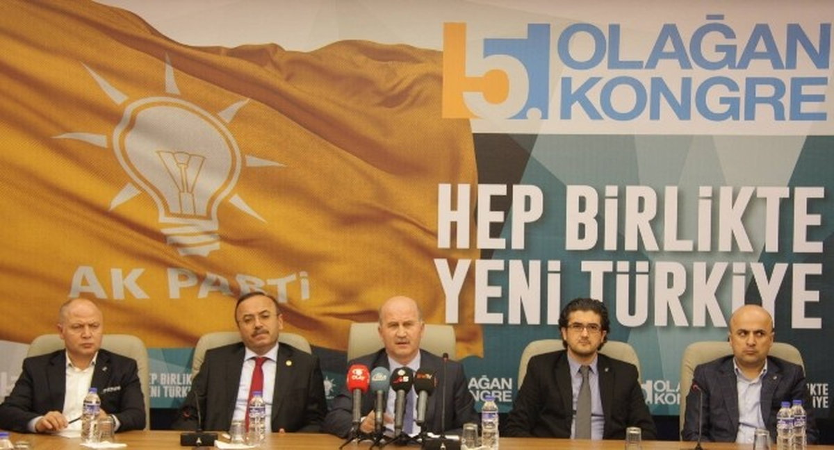 AK Parti Bursa Teşkilatı 5. Olağan Kongreye Gidiyor