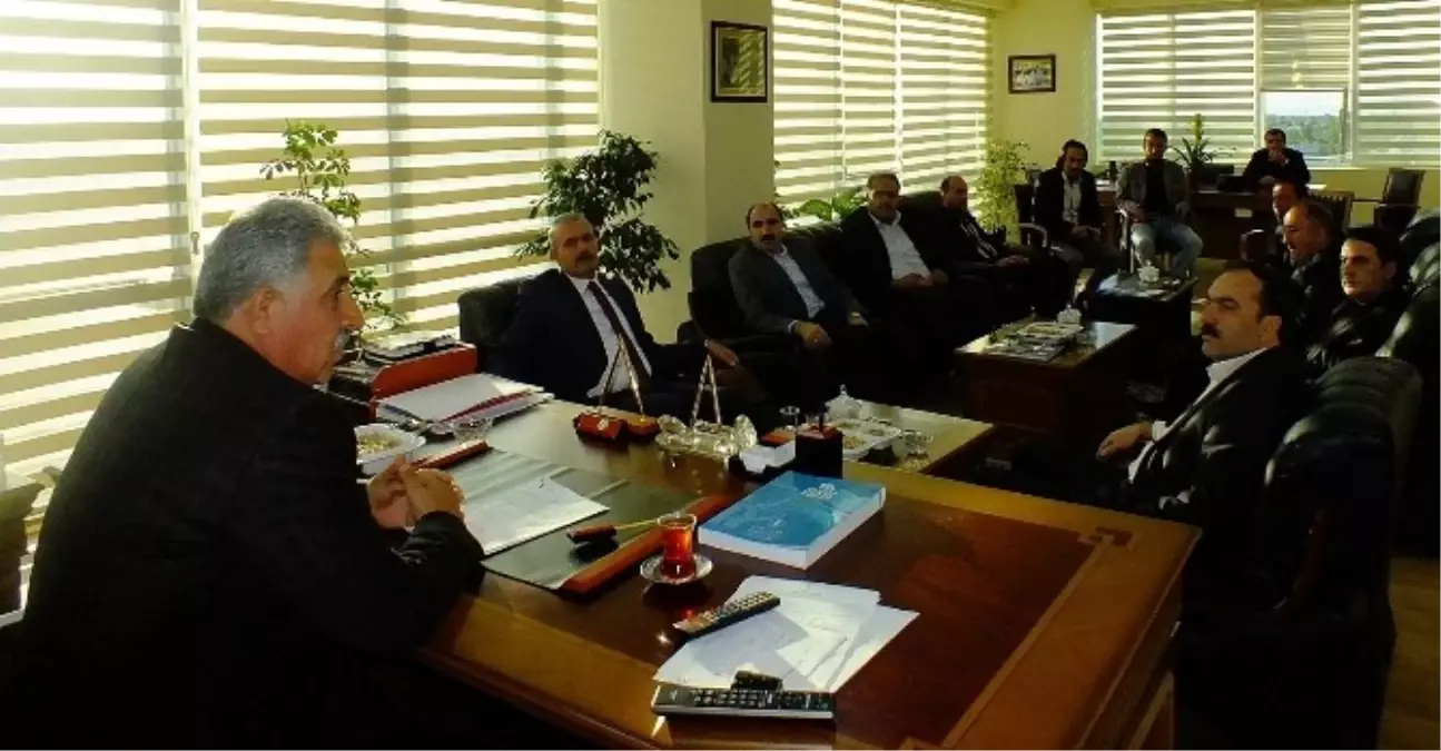 AK Parti Heyetinden VESOB\'a Ziyaret