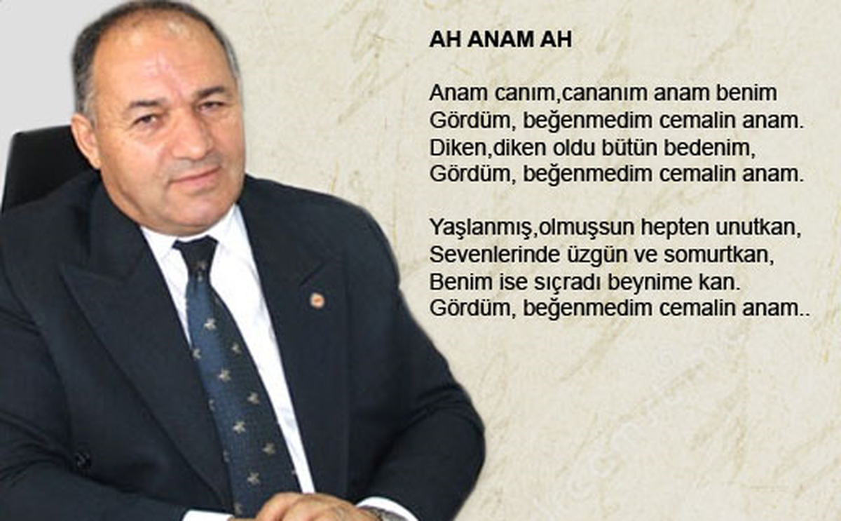 Annesine Bu Şiiri Yazmış