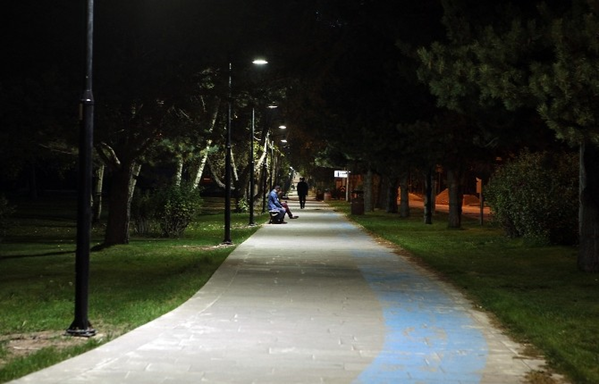 Atatürk Üniversitesi Kampüsü Aydınlatıldı