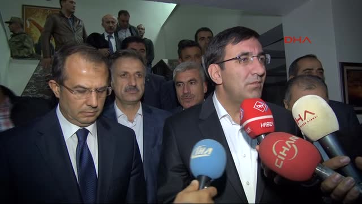 Bakan Cevdet Yılmaz Saldırının Ardından Bingöl\'e Gitti