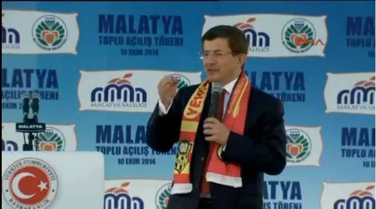 Başbakan Davutoğlu, Malatya\'da