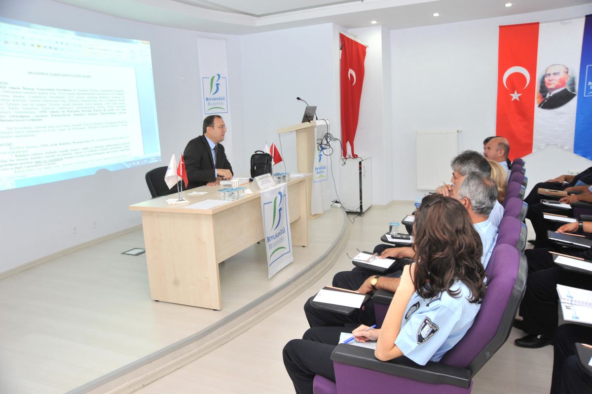 Belediyeden Zabıtalara Özel Eğitim