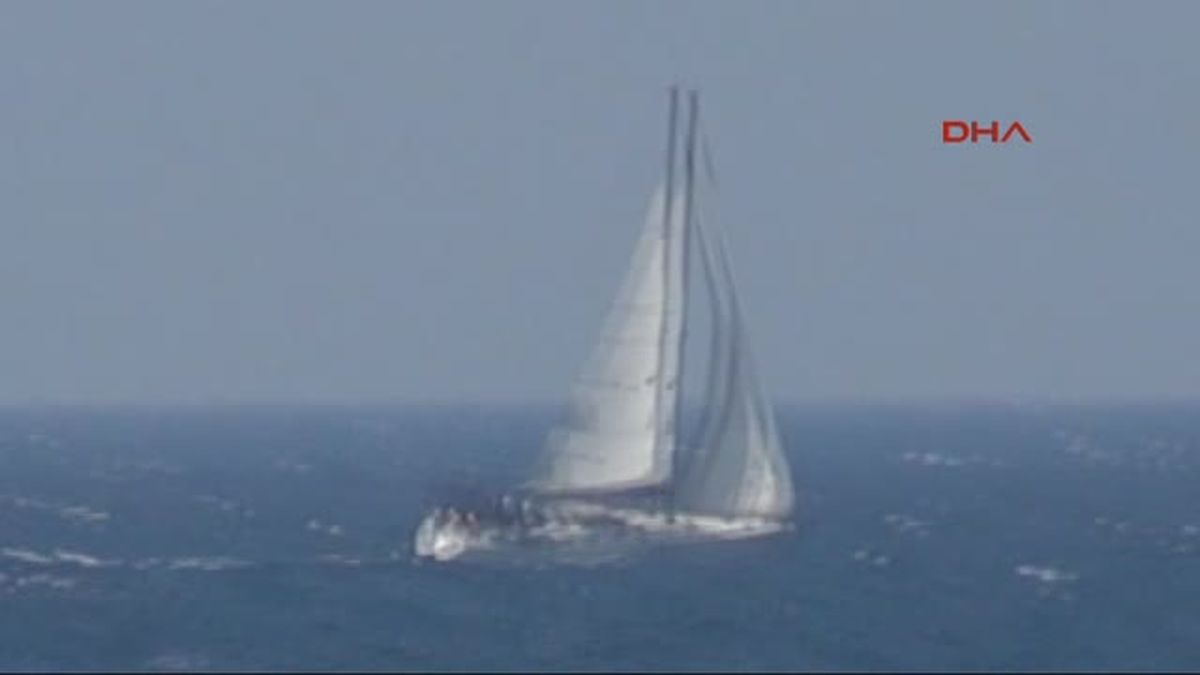 Bodrum Fırtına Yelkenli Teknelere Zor Anlar Yaşattı