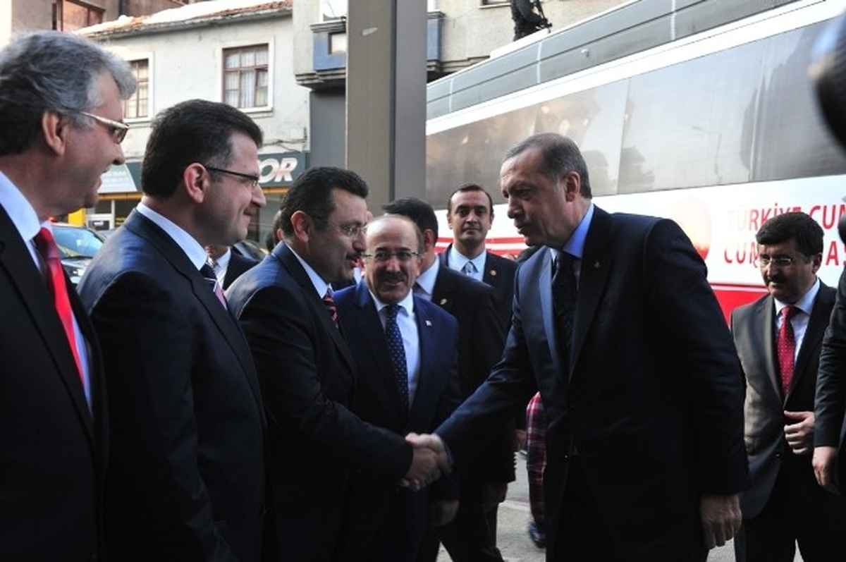 Cumhurbaşkanı Erdoğan\'dan Büyükşehir Belediyesi\'ne Ziyaret