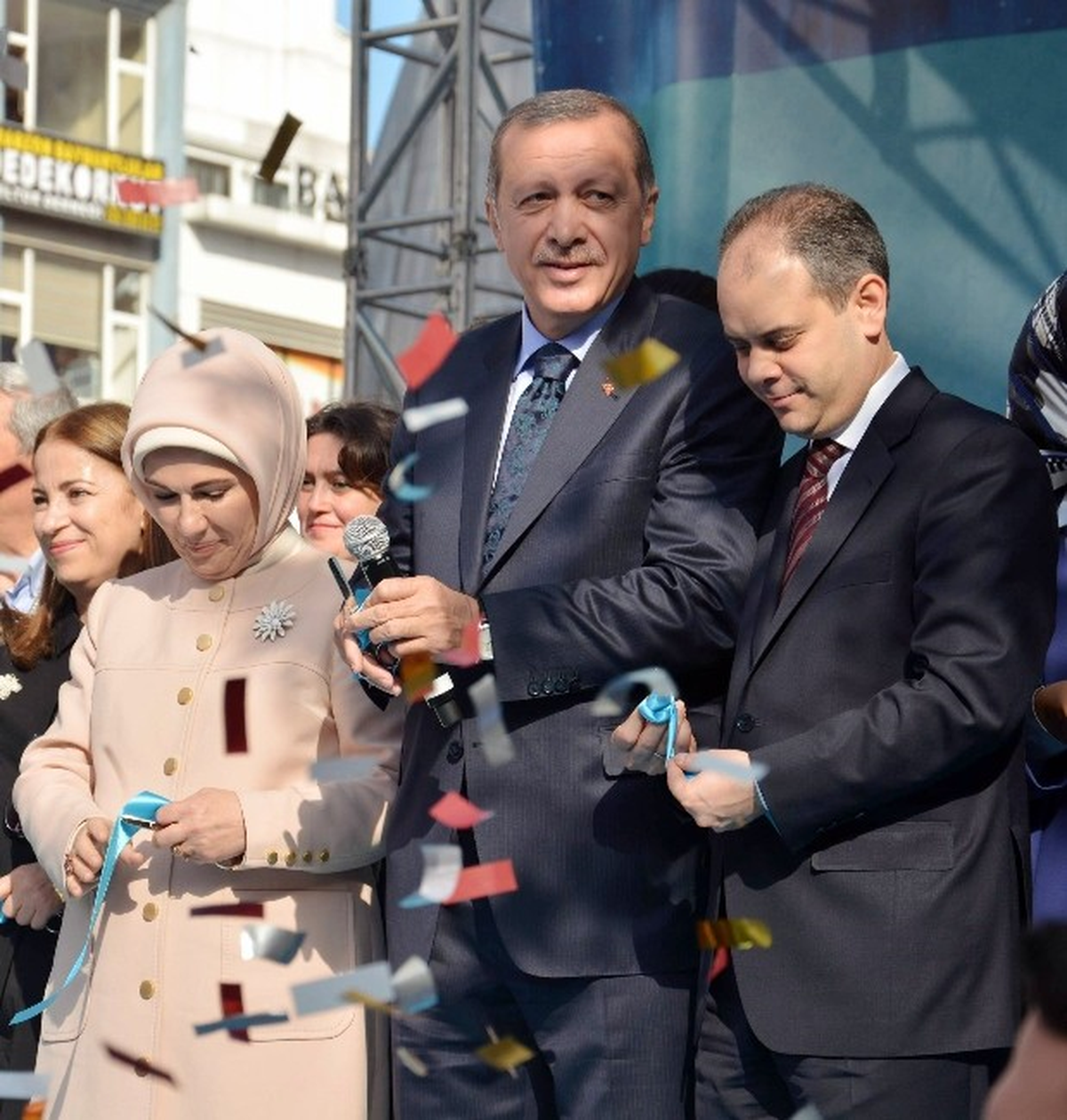 Cumhurbaşkanı Erdoğan Trabzon\'da...(1)