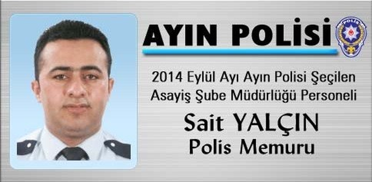 Erzurum\'da Yalçın ve Urgancı, Ayın Polisi Seçildi