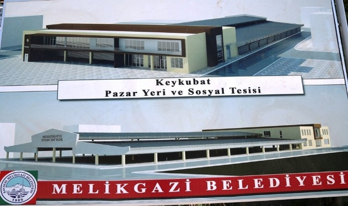 Keykubat Mahallesine Çok Amaçlı Kapalı Semt Pazaryeri ile Kültür Merkezi İnşaatına Başlanıldı