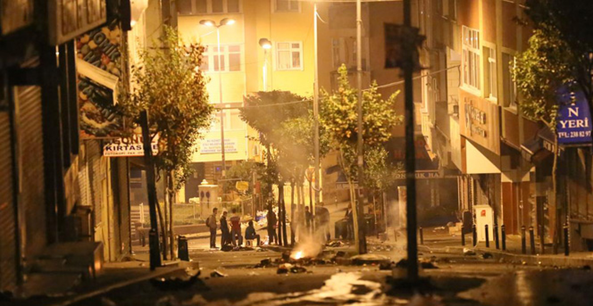 Okmeydanı\'nda helikopter destekli müdahale