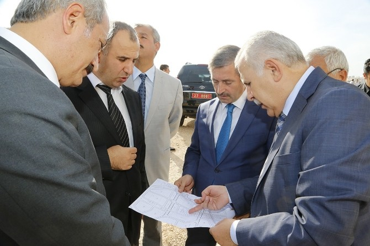 \'Mavikent" Gaziantep Valisi Ata ve Başkan Tahmazoğlu\'nu Ağırladı