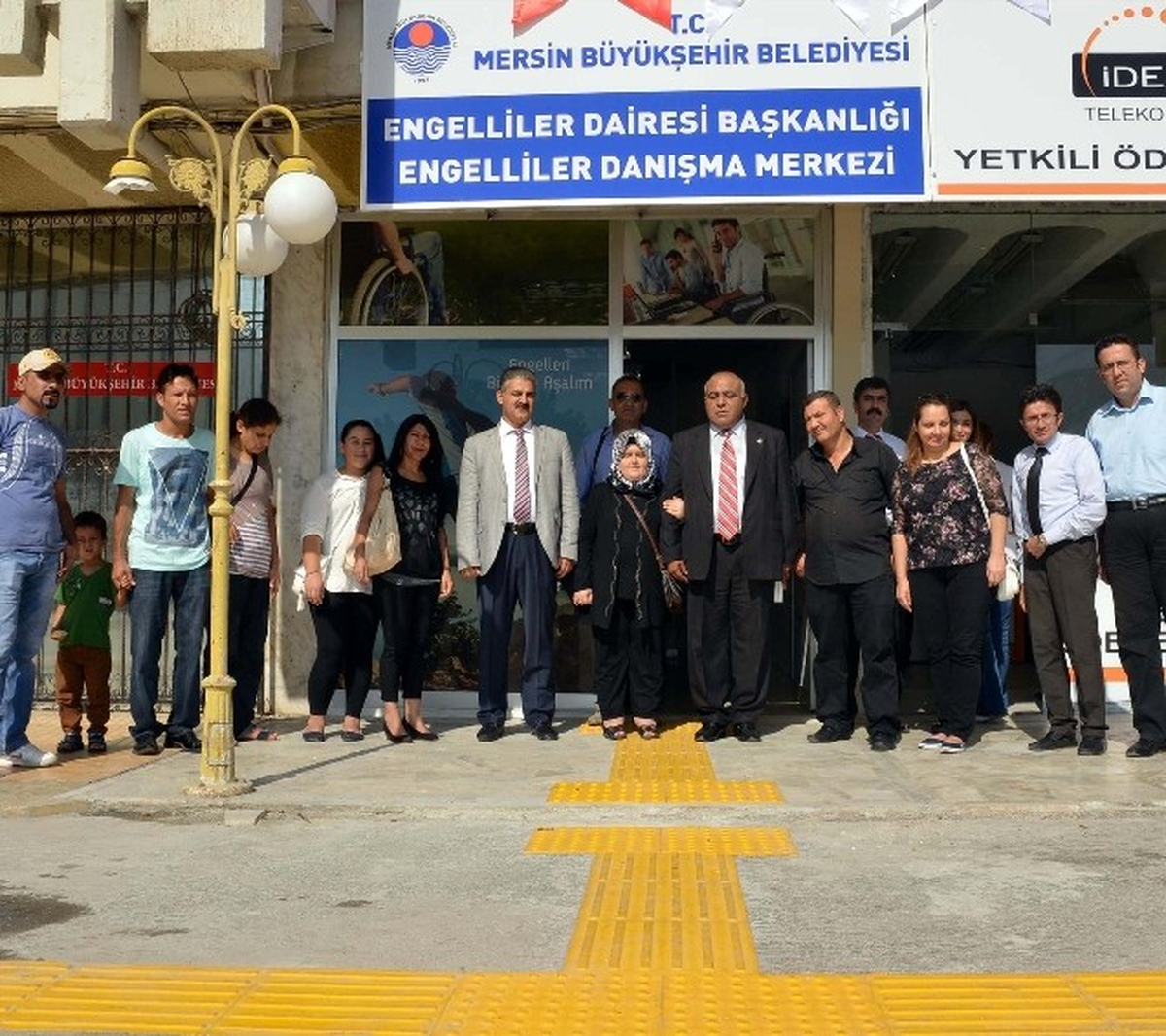 Mersin\'de Engelli Danışma Merkezi Hizmete Girdi