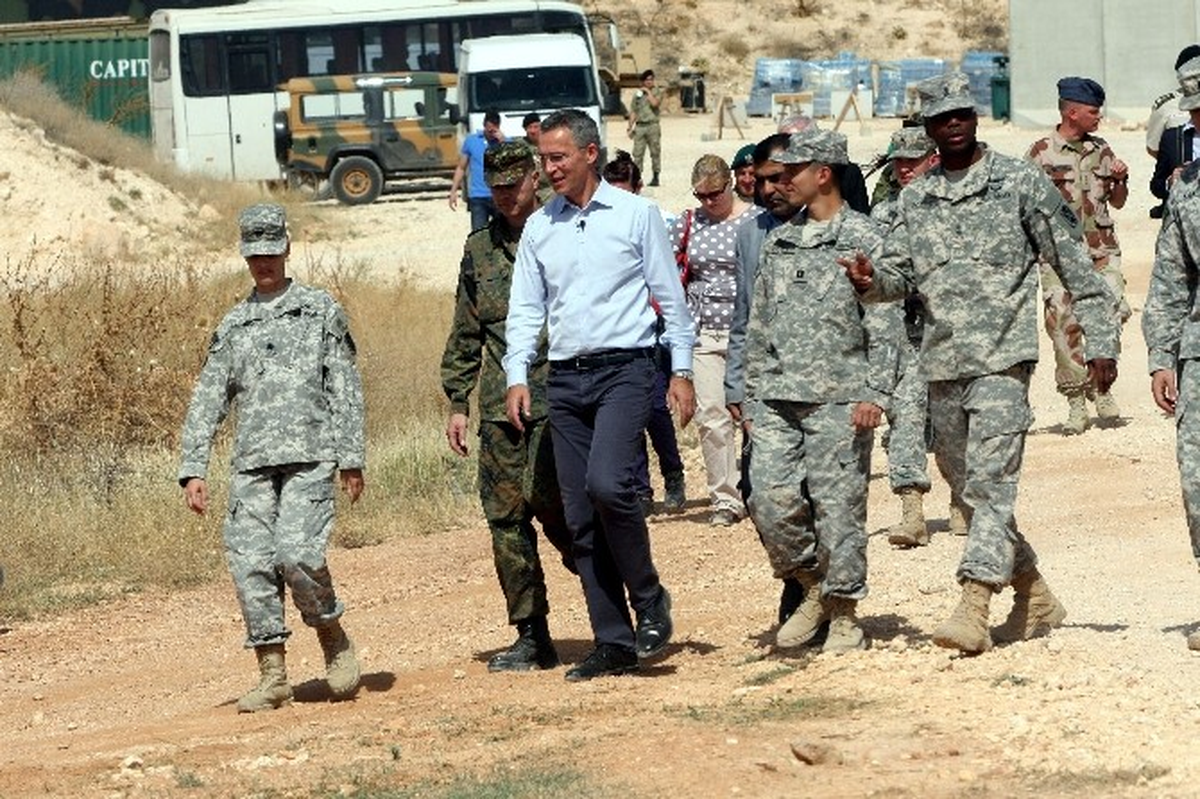 NATO Genel Sekreteri Jens Stoltenberg Gaziantep\'te