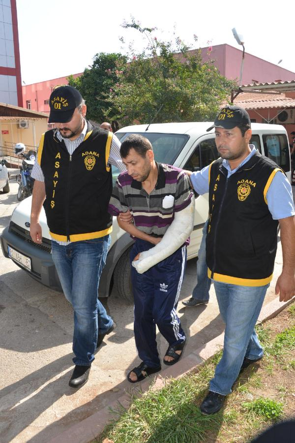 Park Cinayetinin Zanlısı Adliyeye Sevk Edildi
