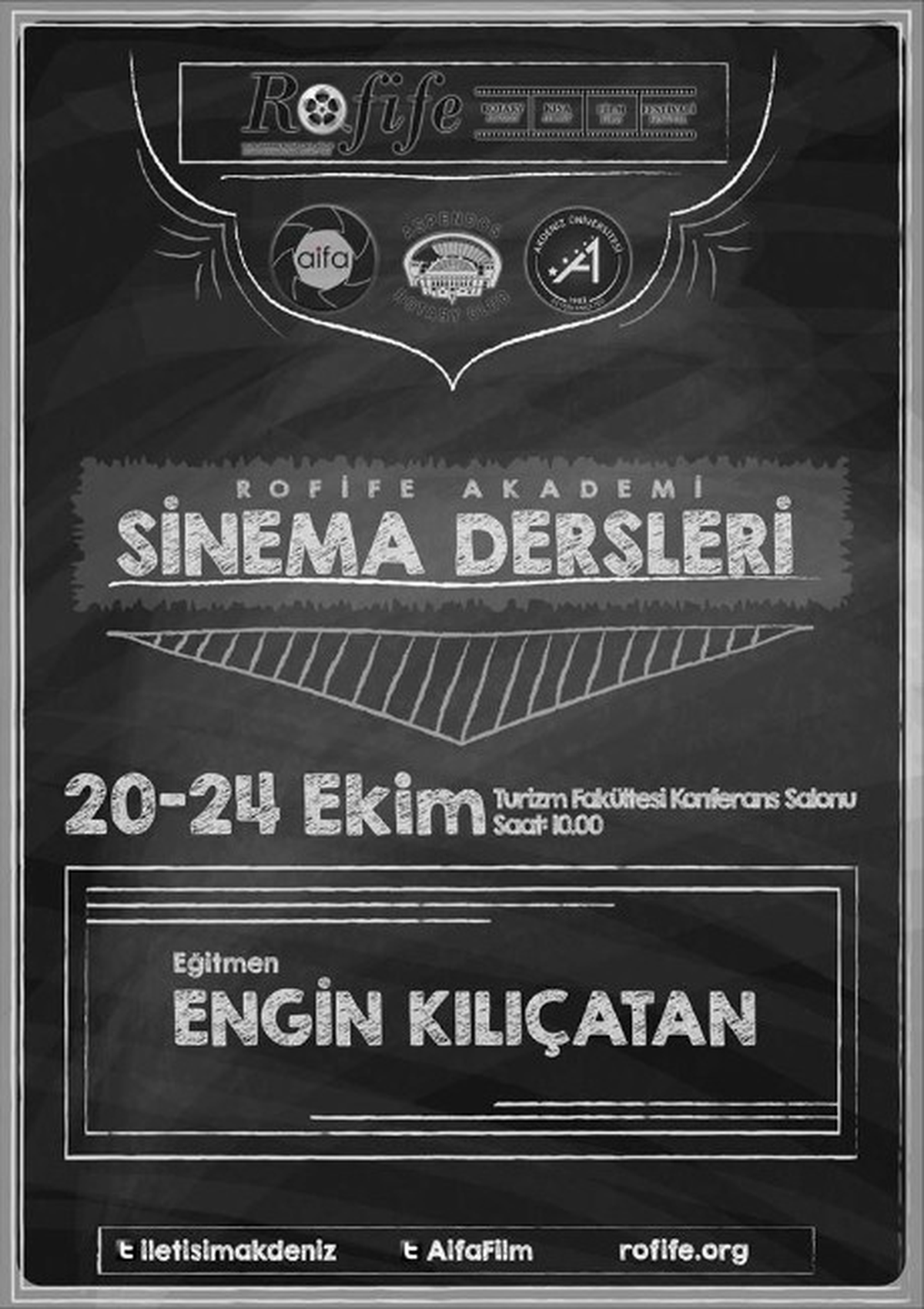 Rofife Akademi Sinema Dersleri Başlıyor