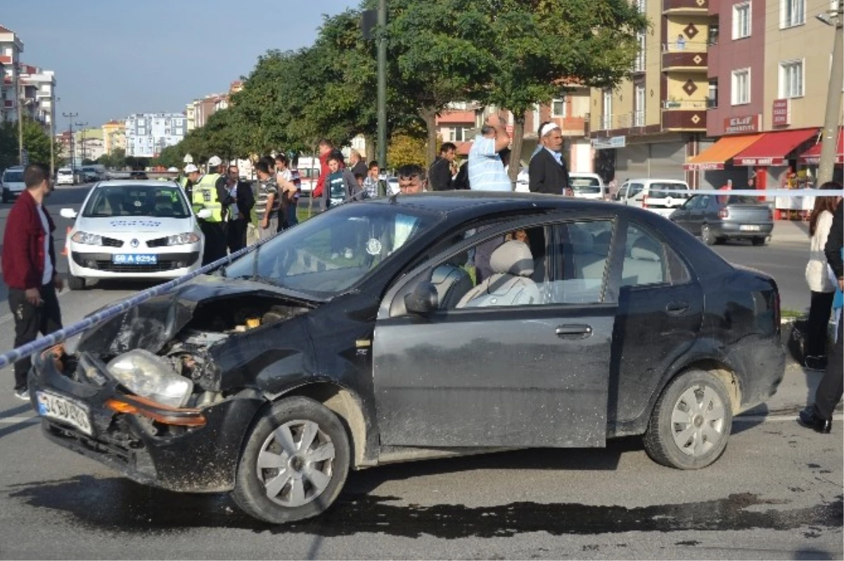Tekirdağ\'da Trafik Kazası: 2 Yaralı