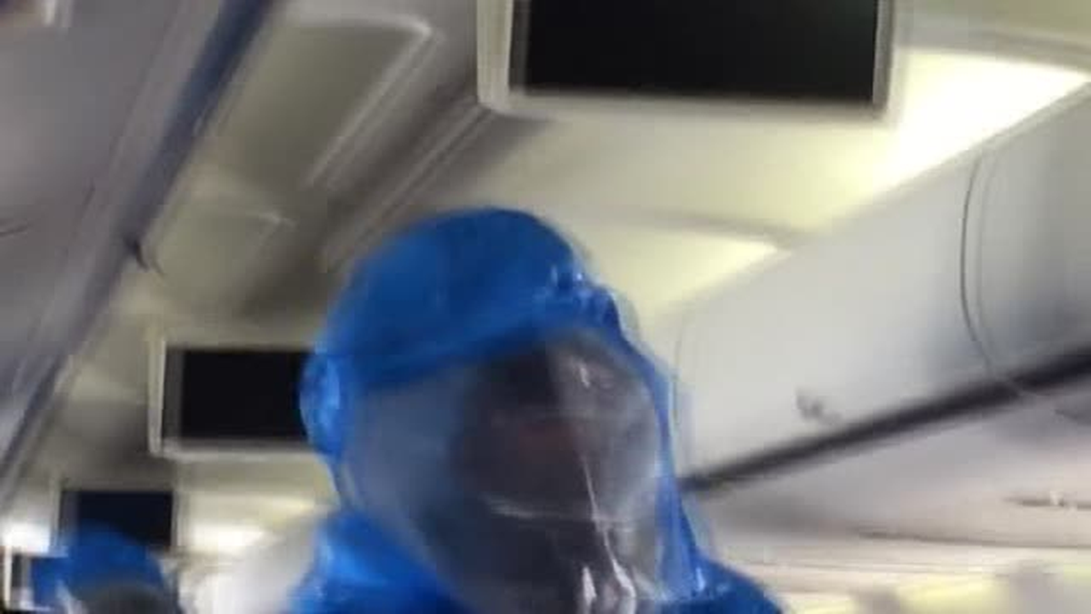 Uçakta \'Ebola\' Şakası Paniğe Neden Oldu