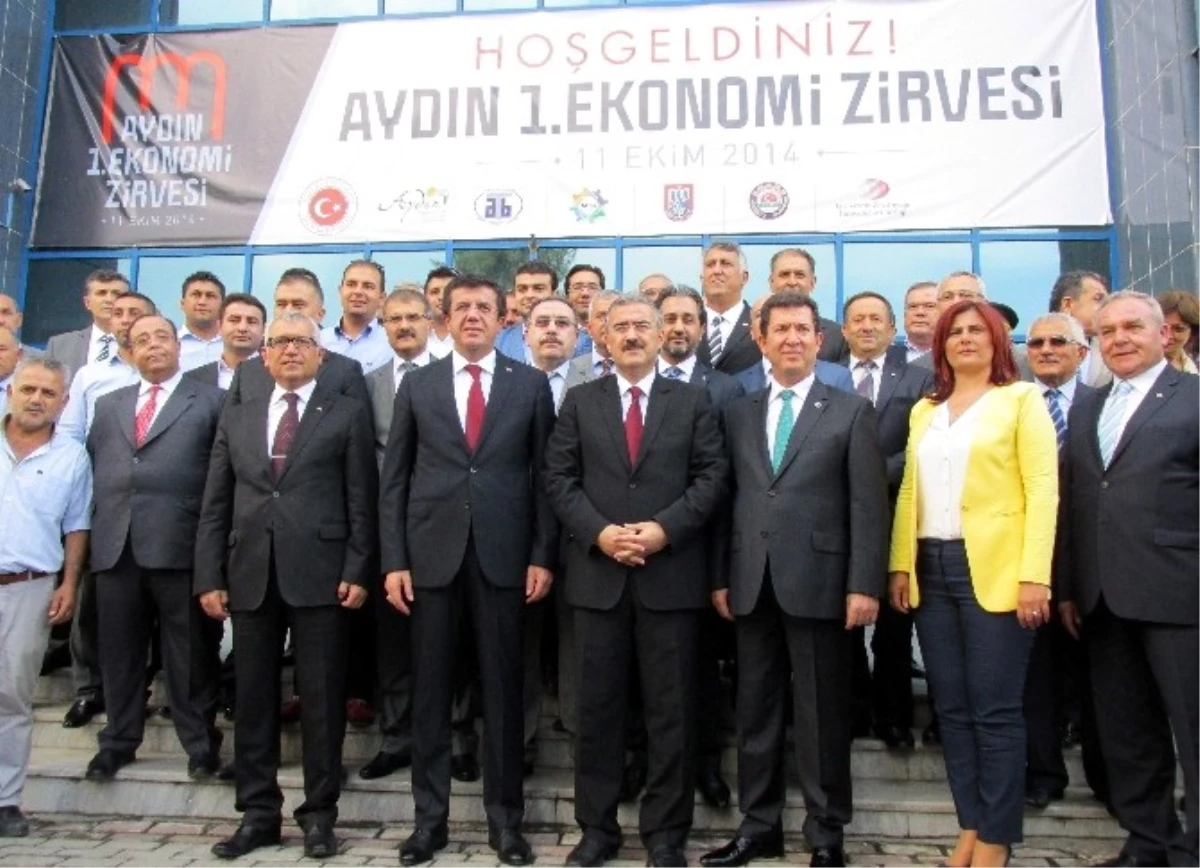 Bakan Zeybekci, Aydın 1. Ekonomi Zirvesine Başkanlık Etti