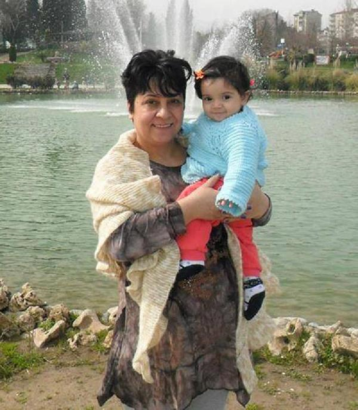 Denizli'deki Anne Cinnetinin Düşme Anı Kamerada