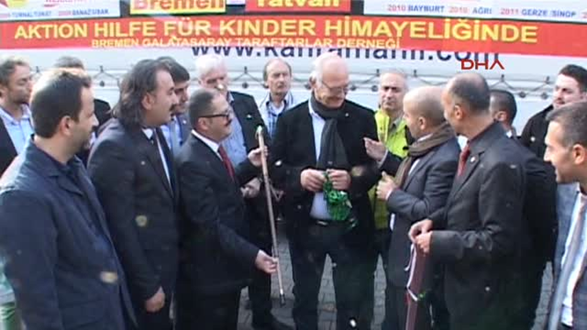 Dost Eli Yardım Tır\'ı Bremen\'den Yola Çıktı