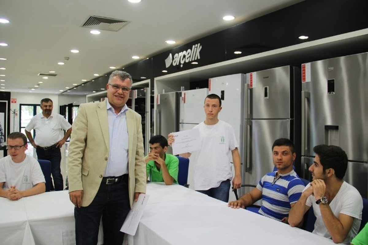 Engellilerden Arçelik Fabrikasına Ziyaret