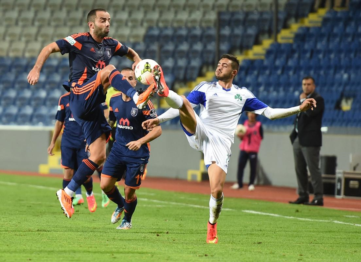 İstanbul Başakşehir, Panathinaikos\'a 1-0 Yenildi