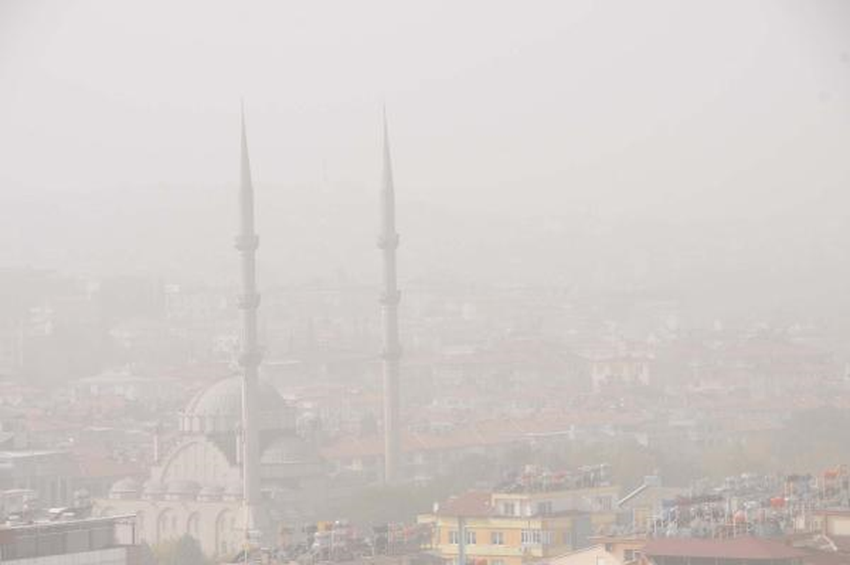 Gaziantep\'te Toz Bulutu Etkili Oldu