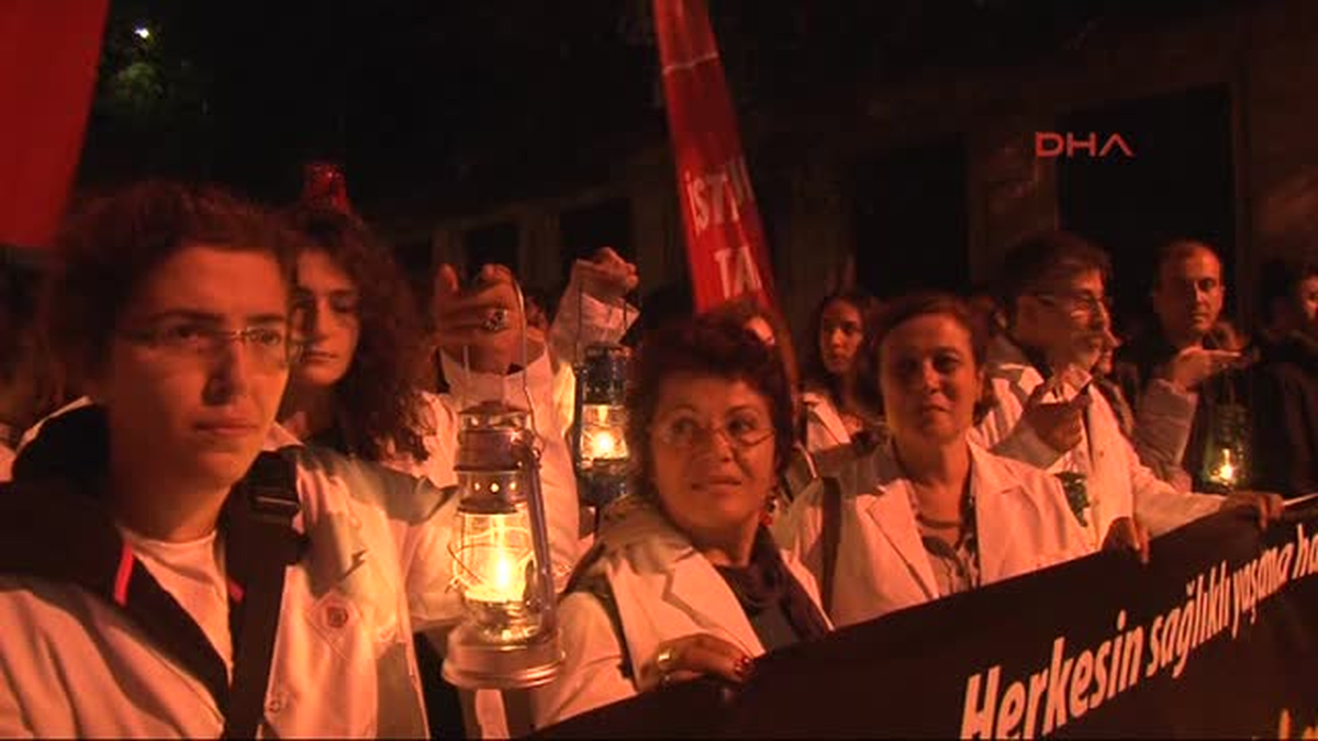 Hekimlerden "Fenerli" Işid Protestosu