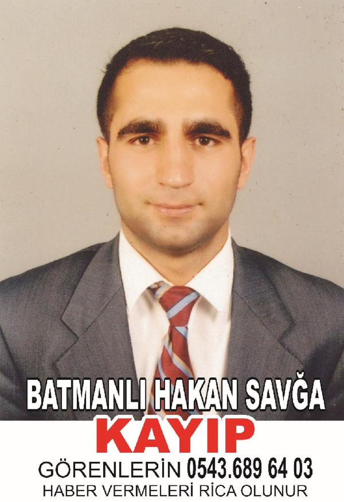 Kayıp Oğlunu Bulana 100 Bin TL Ödül