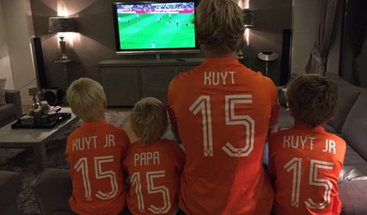 Kuyt Ailesinin Milli Takım Coşkusu