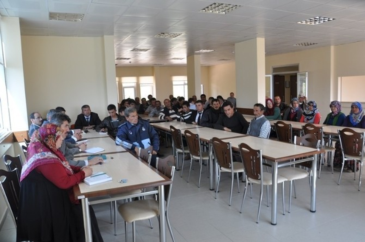 Sarıveliler\'de İş Güvenliği Eğitimi Verildi