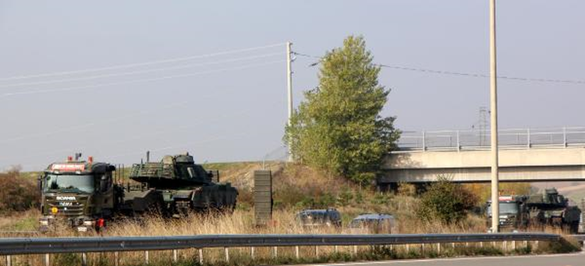 Sınıra Tank Takviyesine Devam