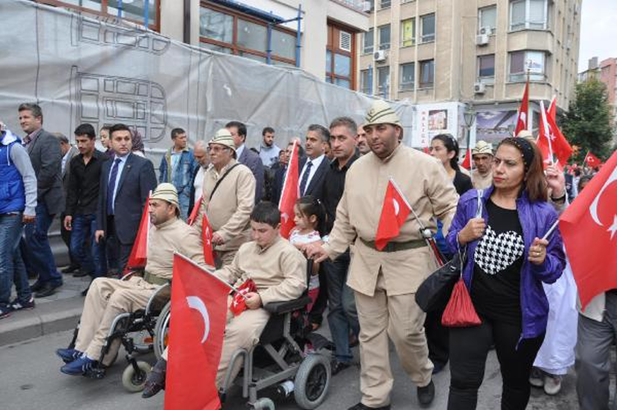 Büyük Yürüyüş\'e Katılanlar Eskişehir\'e Ulaştı