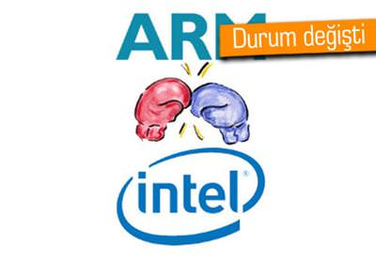 Intel, Arm\'nin Payını Düşürdü