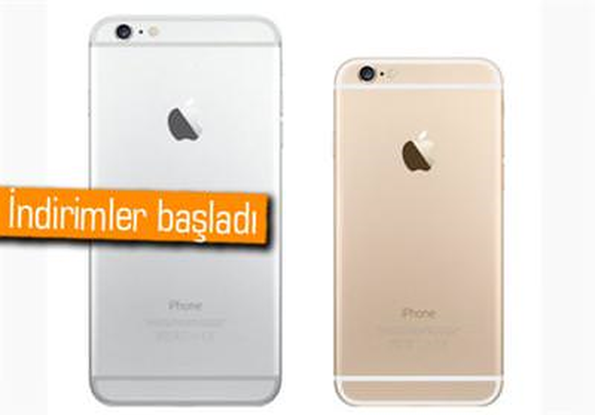 İphone 6 ve İphone 6 Plus'a 100 Dolarlık İndirim