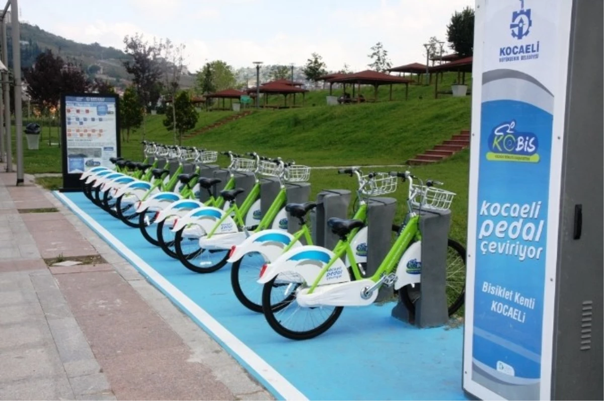Kocaeli\'de Akıllı Bisikletlere Yeni İstasyonlar Geliyor