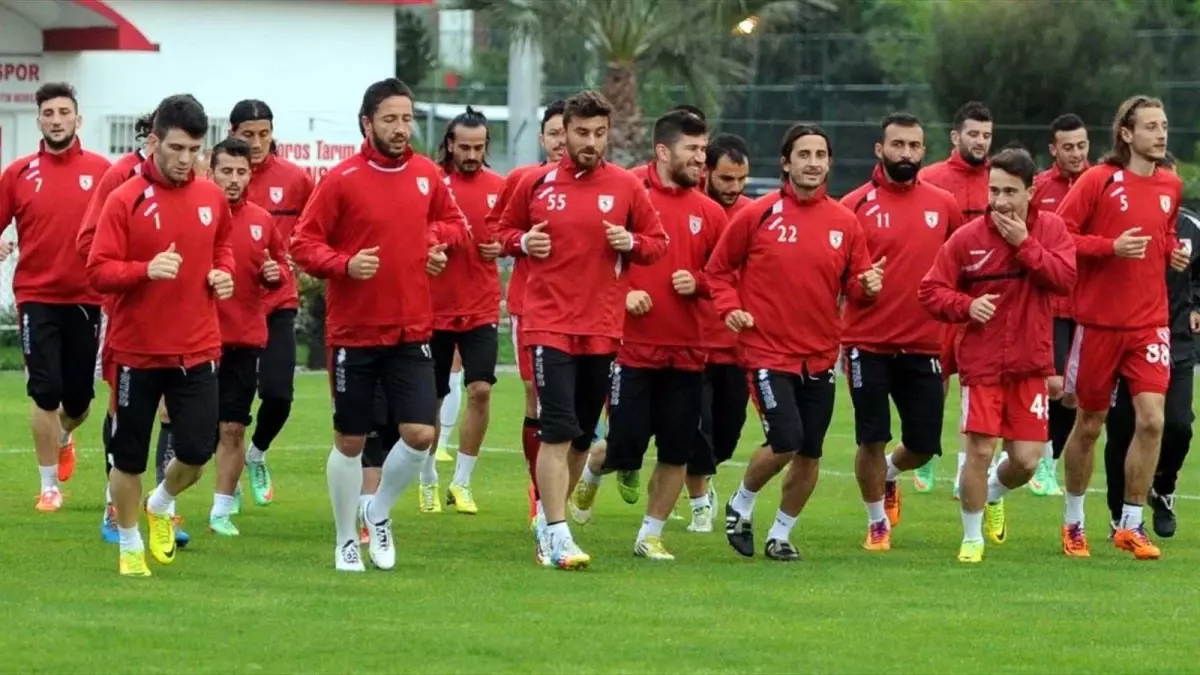 Samsunspor Antalyaspor Maçının Hazırlıklarını Sürdürdü