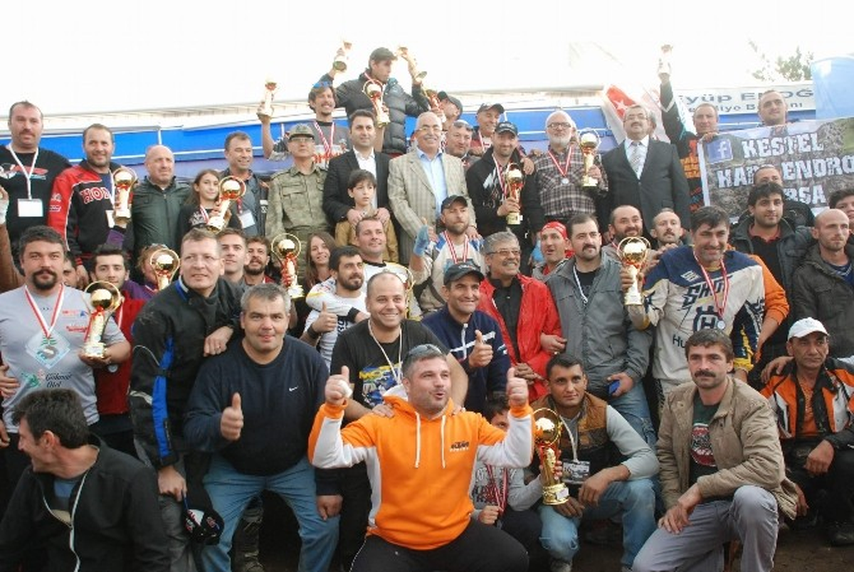 Tokat\'ta Yapılan Enduro Şampiyonası Ödül Töreni ile Sona Erdi