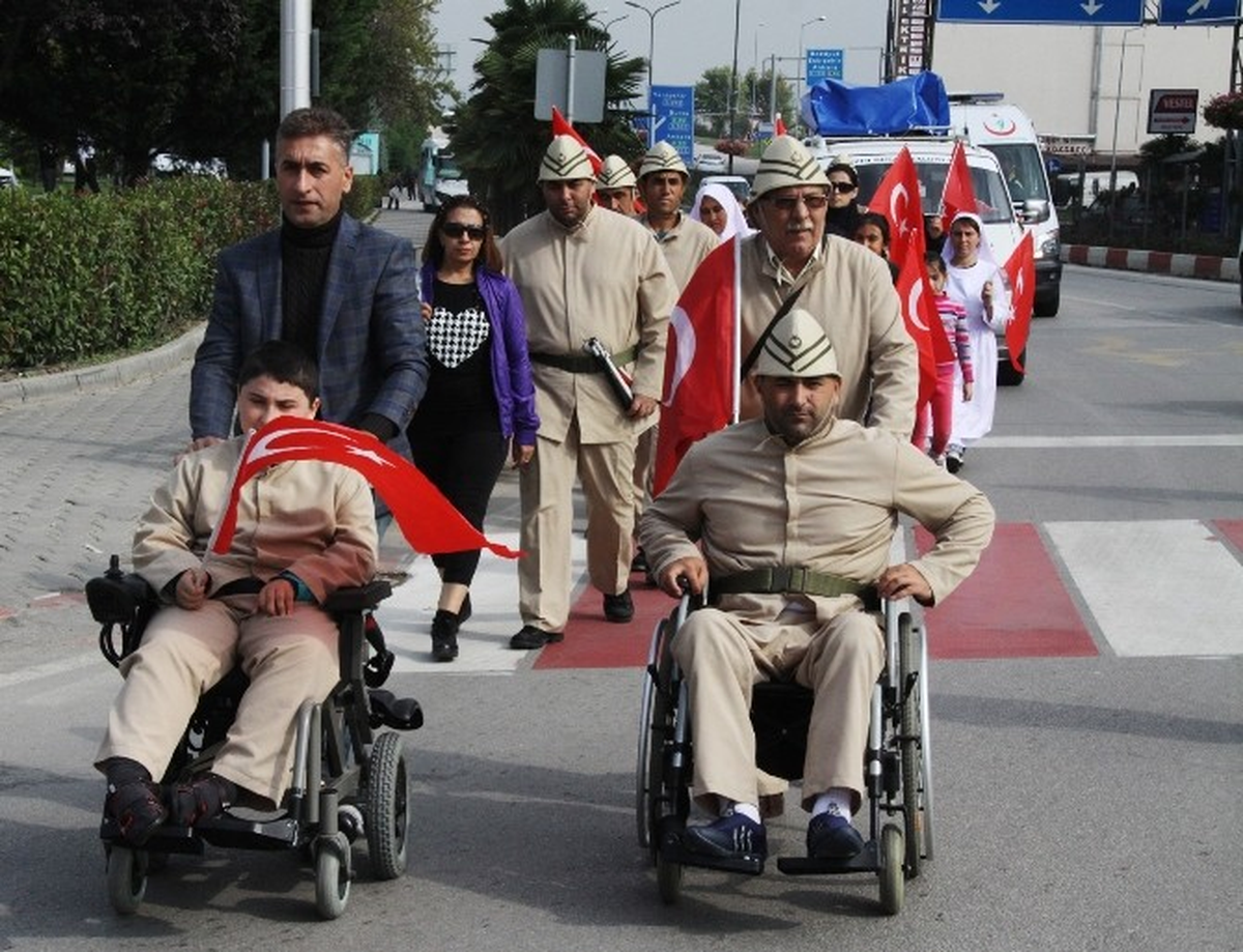 Yüzüncü Yıl Seferberlik Çağrısı, Büyük Yürüyüş Projesi İnegöl\'den Geçti