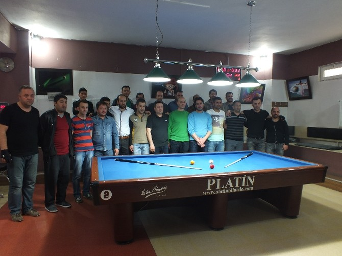 Bilardo Ustaları Erzincan Da