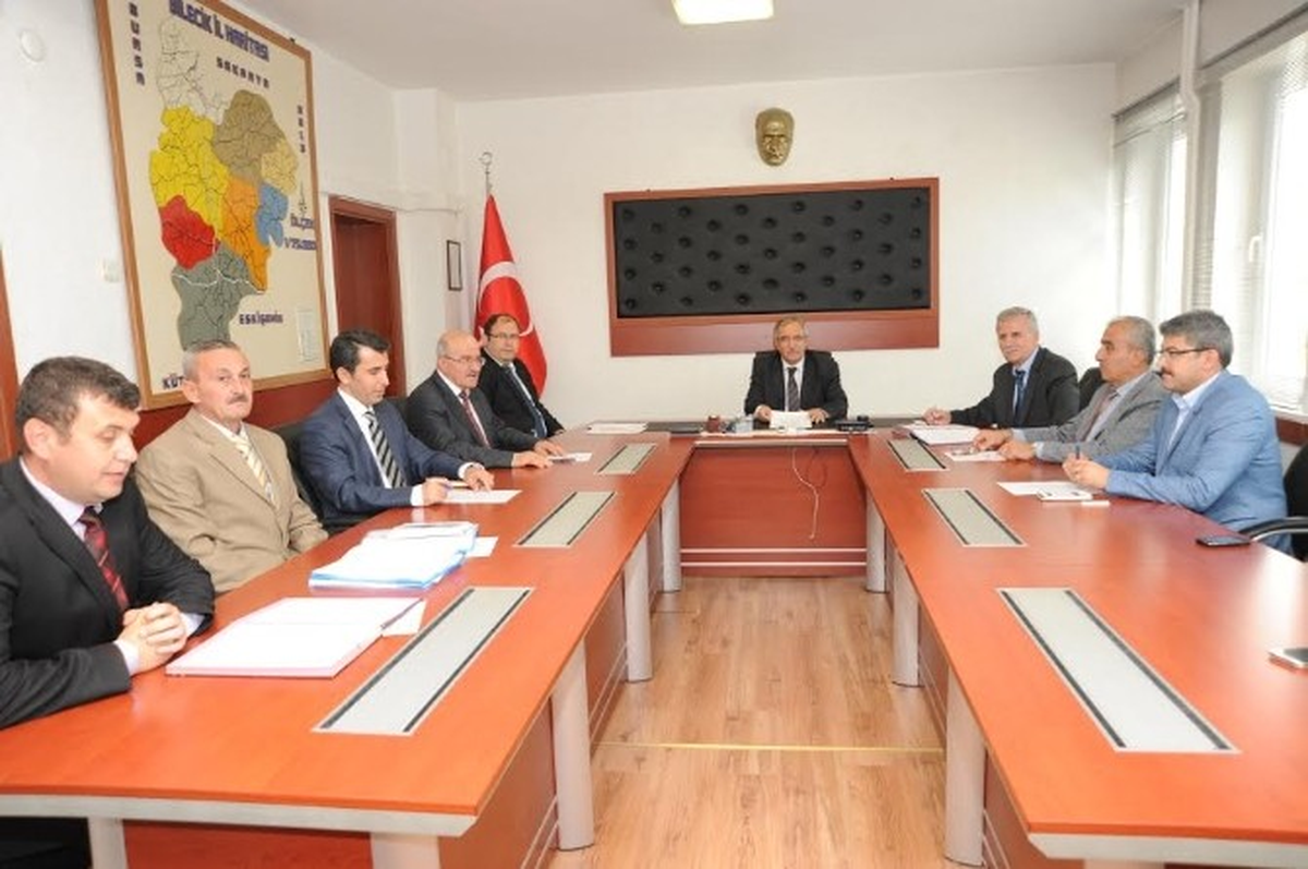 Bilecik İl Encümeni Toplantısı Yapıldı