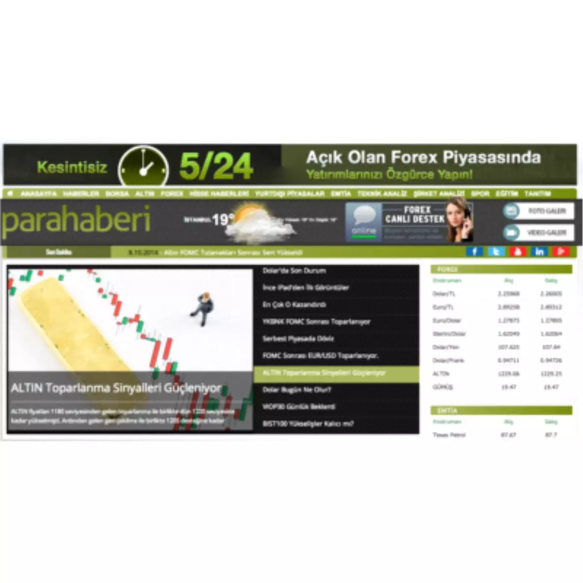 Bundan Sonra Paraya Dair Ne Varsa Parahaberi.com\'da Olacak