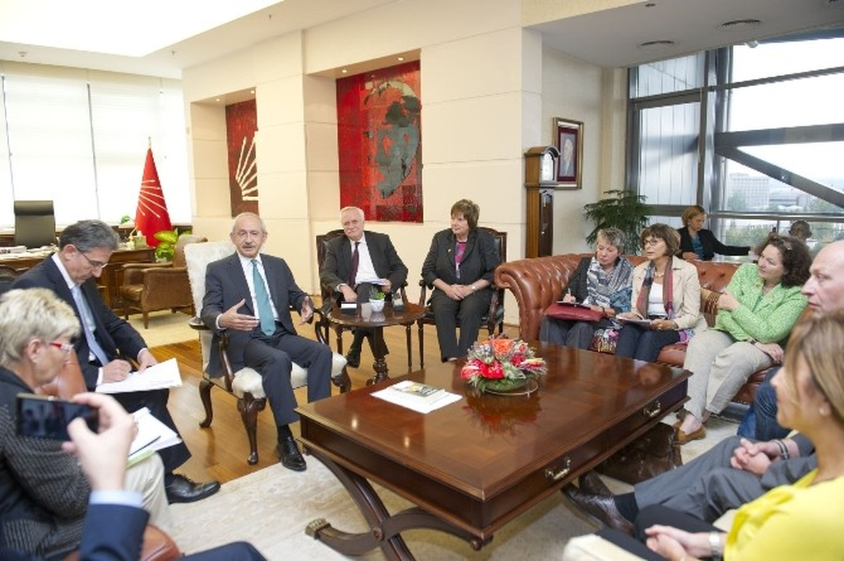 Kılıçdaroğlu Alman Konukları Ağırladı