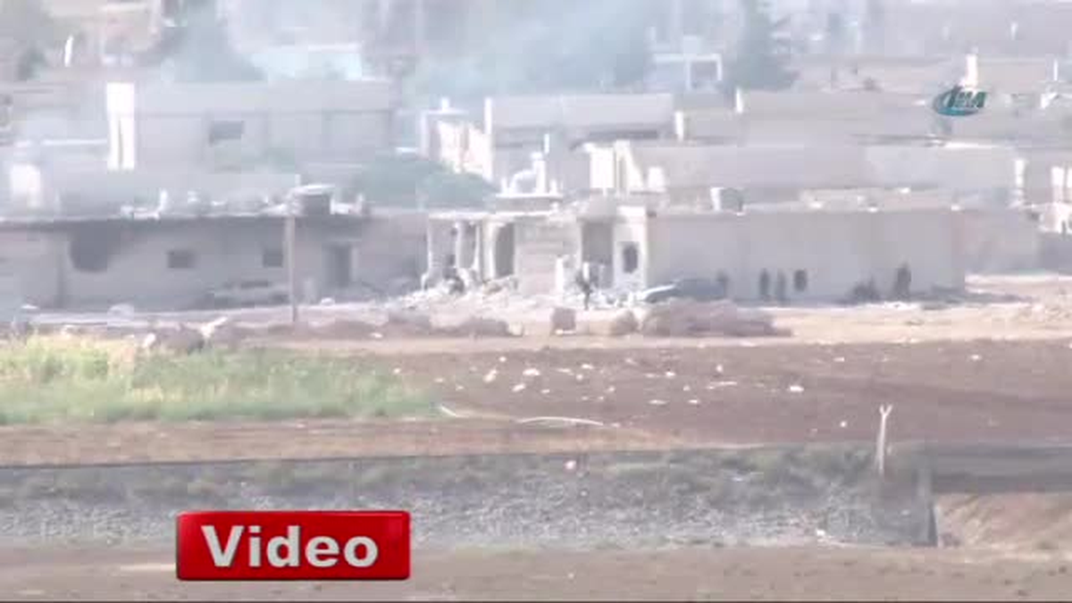 Kobani'de Ateş Altındaki Ypg'li Böyle Kaçtı