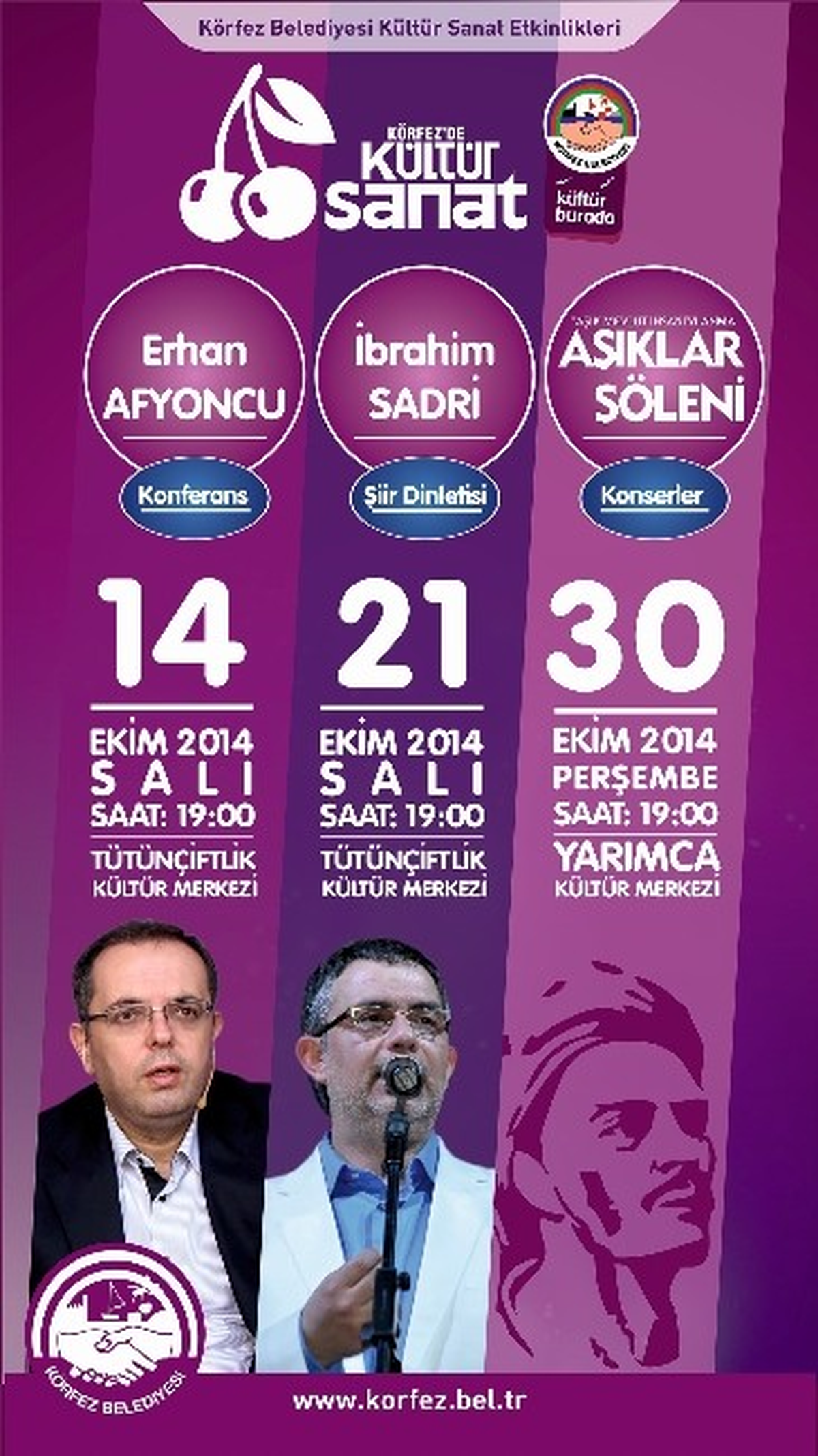 Körfez Belediyesi Kültür Sanat Etkinlikleri Başlıyor