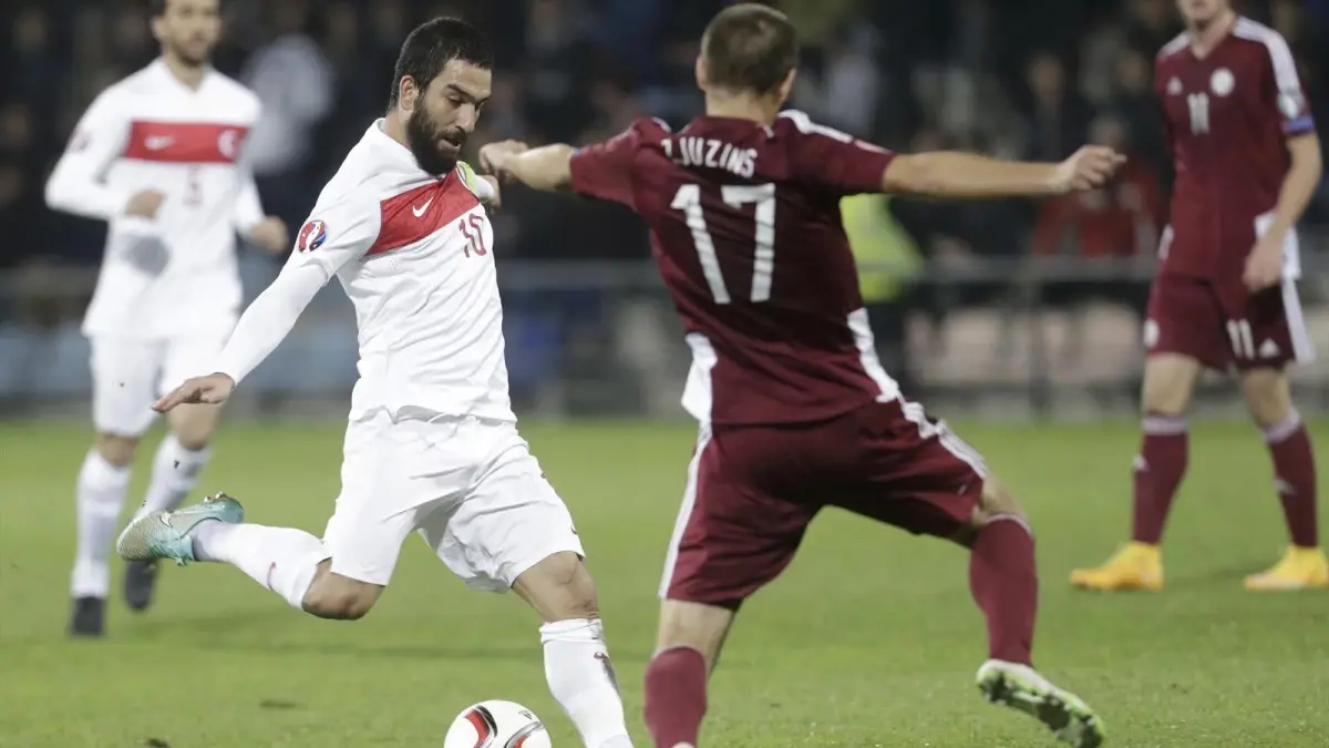 Letonya-Türkiye: 1-1 | Milliler Letonya\'dan \'1\' Puanla Dönüyor