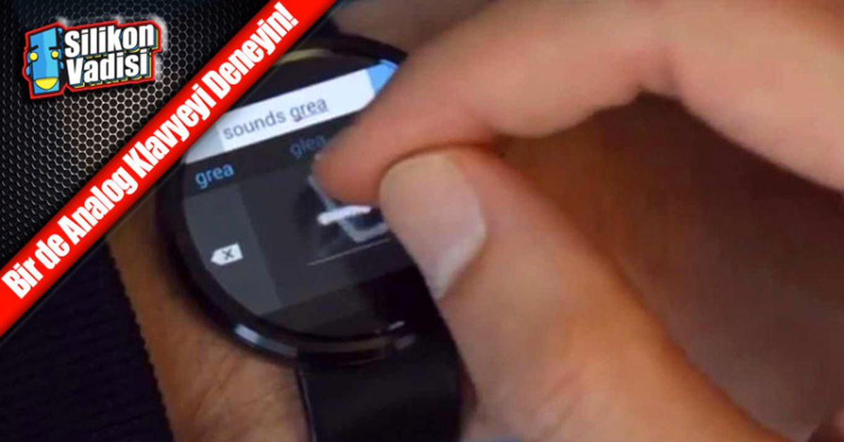 Microsoft\'tan Android Wear\'lı Cihazlara Özel Klavye!