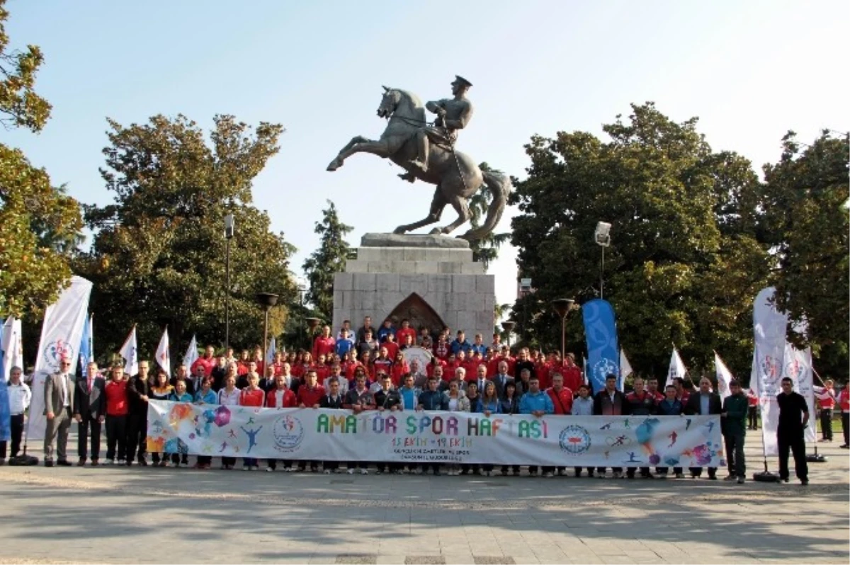 Samsun\'da Amatör Spor Haftası Başladı